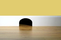 Souris dans les murs et cloisons